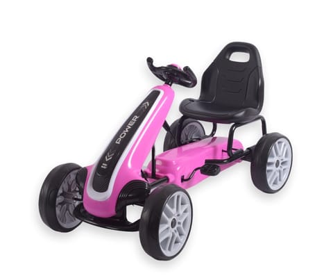 ⁨Milly Mally Gokart na pedały Power Pink⁩ at Wasserman.eu