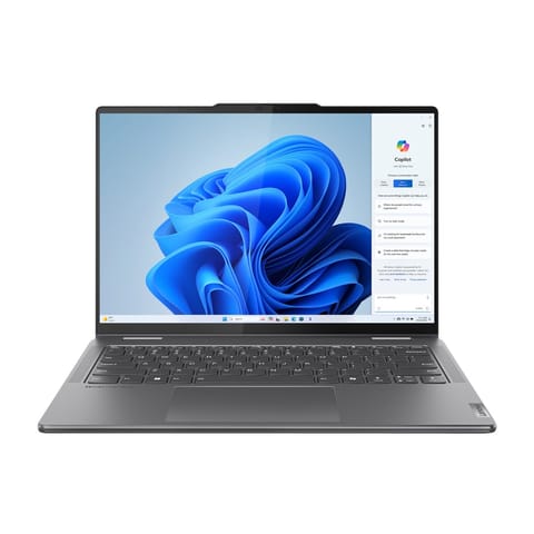 ⁨Lenovo Yoga 7 2-in-1 14AHP9 AMD Ryzen™ 5 8640HS Hybrid (2-in-1) 35.6 cm (14") Touchscreen WUXGA 16 GB LPDDR5x-SDRAM 512 GB SSD Wi-Fi 6E (802.11ax) Windows 11 Home Grey⁩ at Wasserman.eu
