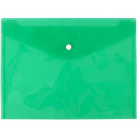 ⁨Teczka kopertowa A4 PP zielona 5530 007532 D.RECT⁩ w sklepie Wasserman.eu