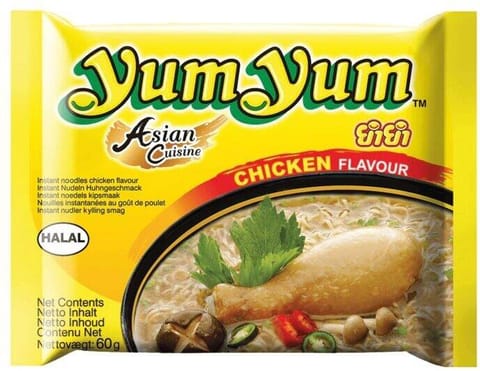 ⁨Yum Yum Zupa Instant o Smaku Kurczaka z Makaronem 60 g⁩ w sklepie Wasserman.eu