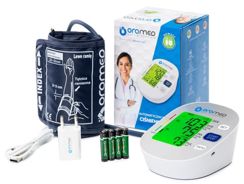 ⁨OROMED ORO-BP2 USB REFRIGERATOR electronic blood pressure monitor + POWER SUPPLY⁩ at Wasserman.eu