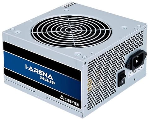 ⁨Chieftec GPB-500S power supply unit 500 W 20+4 pin ATX PS/2 Silver⁩ at Wasserman.eu