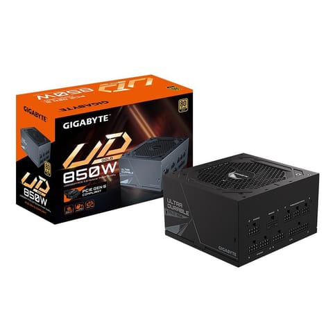 ⁨Gigabyte GP-UD850GM PG5 power supply unit 850 W 20+4 pin ATX ATX Black⁩ at Wasserman.eu