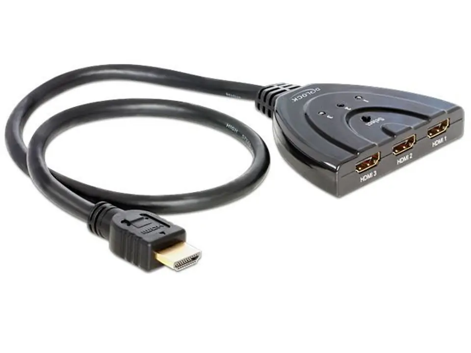 Przełącznik na 3 Urządzenia (3xHDMI) Dwukierunkowy w sklepie Wasserman.eu