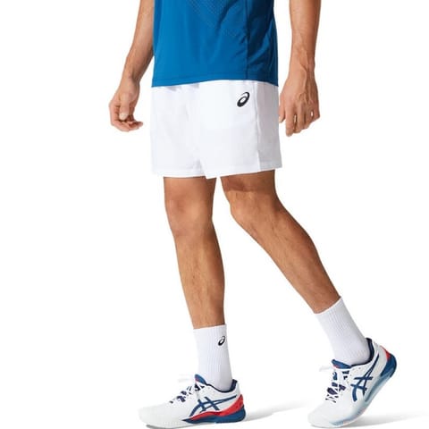 ⁨Spodenki Asics Court M 7 In Short M 2041A150 (kolor Biały)⁩ w sklepie Wasserman.eu