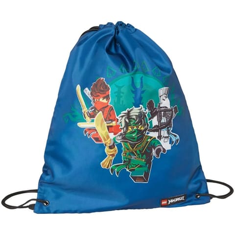 ⁨Worek Lego Ninjago Gymsack 10034 (kolor Niebieski, rozmiar One size)⁩ w sklepie Wasserman.eu