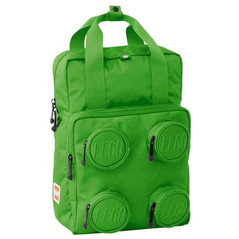 ⁨Plecak Lego Brick 2x2 Backpack 20205 (kolor Zielony, rozmiar One size)⁩ w sklepie Wasserman.eu