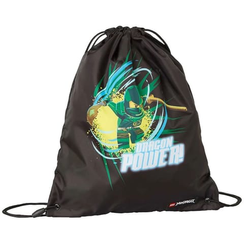 ⁨Worek Lego Ninjago Gymsack 10034 (kolor Czarny, rozmiar One size)⁩ w sklepie Wasserman.eu