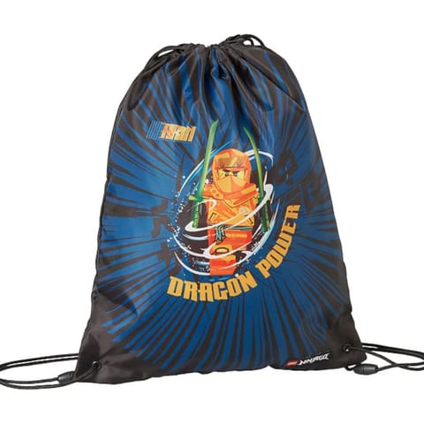 ⁨Worek Lego Ninjago Gymsack 10034 (kolor Czarny. Niebieski, rozmiar One size)⁩ w sklepie Wasserman.eu