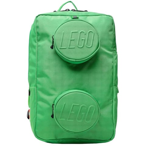 ⁨Plecak Lego Brick 1x2 Backpack 20204 (kolor Zielony, rozmiar One size)⁩ w sklepie Wasserman.eu