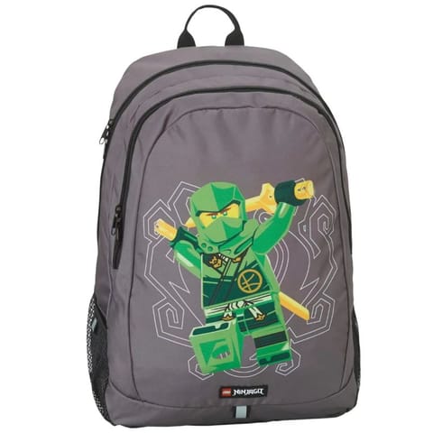 ⁨Plecak Lego Core line Ninjago Backpack 20279 (kolor Szary/Srebrny, rozmiar One size)⁩ w sklepie Wasserman.eu