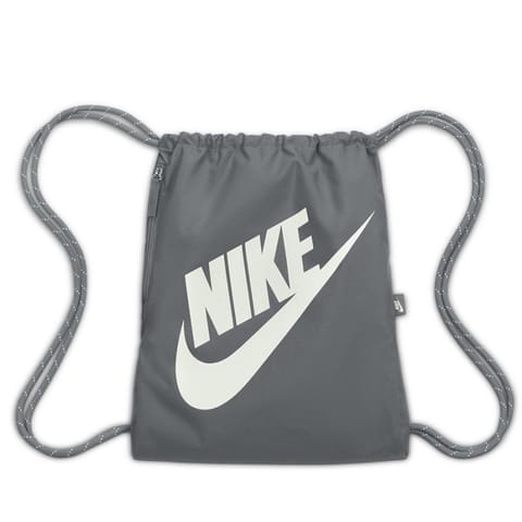 ⁨Worek, plecak Nike Heritage Drawstring Bag DC4245 (kolor szary)⁩ w sklepie Wasserman.eu