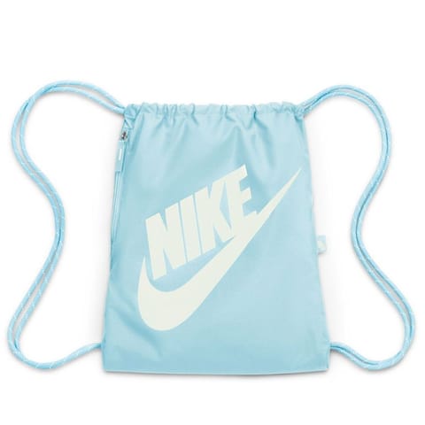 ⁨Worek, plecak Nike Heritage Drawstring Bag DC4245 (kolor niebieski)⁩ w sklepie Wasserman.eu