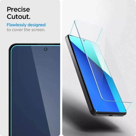 ⁨Szkło hartowane Spigen Glas.tR Slim 2-pack do Xiaomi Redmi Note 13 4G / LTE Clear⁩ w sklepie Wasserman.eu