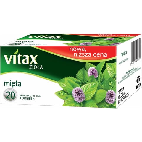⁨HERBATA VITAX MIĘTA (20)⁩ w sklepie Wasserman.eu