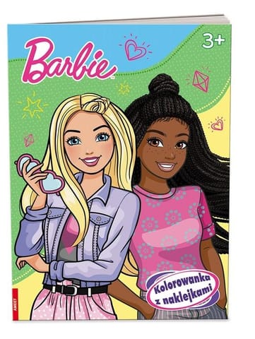 ⁨Barbie. Kolorowanka z naklejkami⁩ w sklepie Wasserman.eu