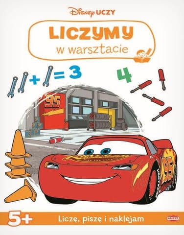 Disney uczy. Auta. Liczymy w warsztacie w sklepie Wasserman.eu