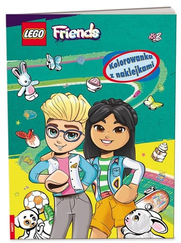 LEGO Friends. Kolorowanka z naklejkami w sklepie Wasserman.eu