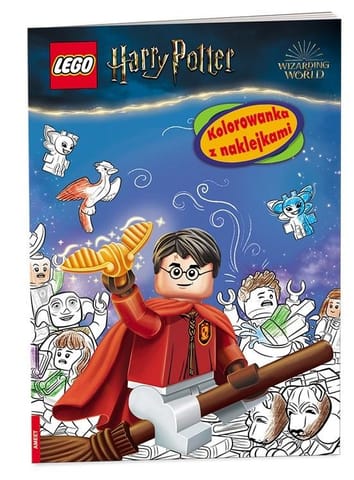 ⁨Lego Harry Potter. Kolorowanka z naklejkami⁩ w sklepie Wasserman.eu