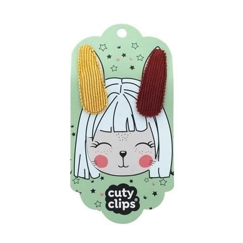 ⁨Spinki do włosów Snails Cuty Clips-Bunny Ears No 7⁩ w sklepie Wasserman.eu