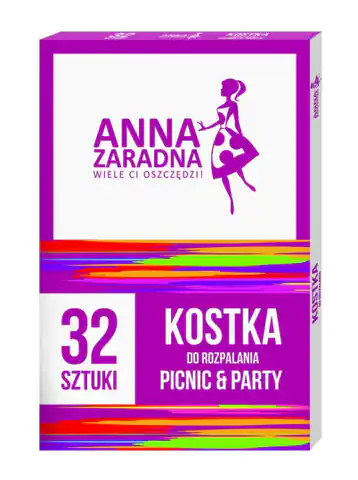 ⁨ANNA ZARADNA Cubes for kindling white 1op. - 32pcs.⁩ at Wasserman.eu