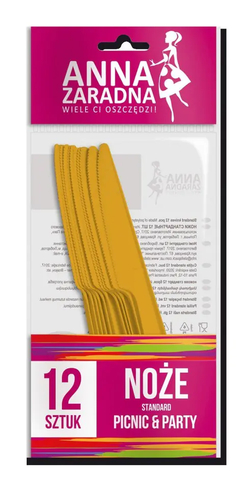 ANNA ZARADNA Knives standard 1op.-12pcs. at Wasserman.eu