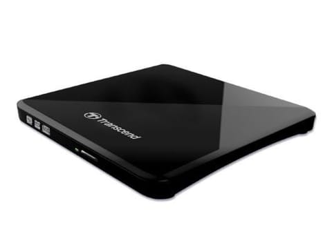 ⁨Transcend 8X DVD, SLIM TYPE, USB, BLACK⁩ w sklepie Wasserman.eu