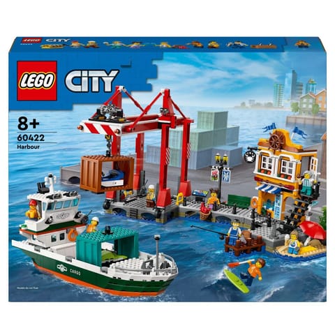 ⁨LEGO 60422 CITY - Nadmorski port ze statkiem towarowym⁩ w sklepie Wasserman.eu