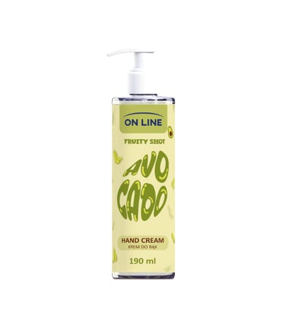 ⁨ON LINE Fruity Shot Krem do rąk Awokado 190 ml⁩ w sklepie Wasserman.eu