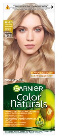 ⁨GARNIER Color Naturals Farba nr 9N (9.13) - Bardzo Jasny Beżowy Blond  1op.⁩ w sklepie Wasserman.eu