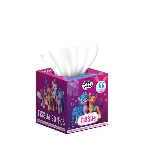 ⁨MY LITTLE PONY Chusteczki higieniczne 56 szt.⁩ w sklepie Wasserman.eu