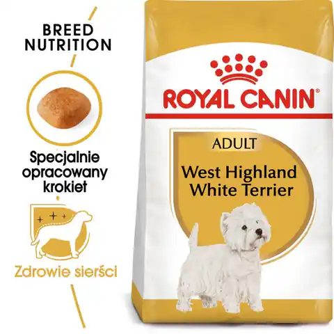⁨Royal Canin West Highland White Terrier Adult 1.5 kg Maize, Poultry⁩ at Wasserman.eu