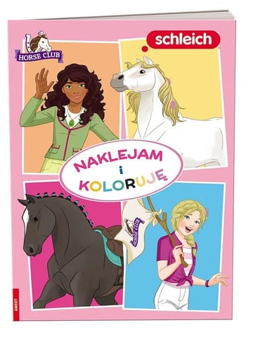 Naklejam i koloruję. Schleich Horse Club w sklepie Wasserman.eu