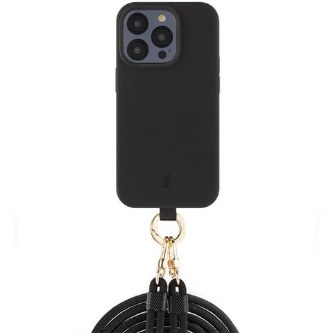 ⁨Etui JE 2in1 iPhone 15 Pro 6.1" MagSafeczarny/black 30505 (Just Elegance)⁩ w sklepie Wasserman.eu