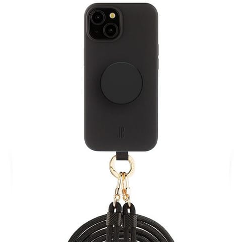 ⁨Etui JE 3in1 PopGrip iPhone 15 6.1"czarny/black 30484 (Just Elegance)⁩ w sklepie Wasserman.eu