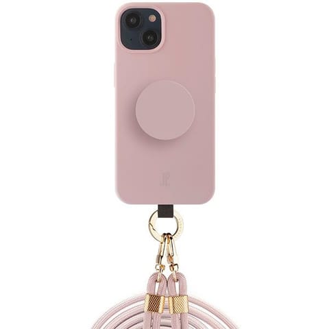 ⁨Etui JE 3in1 PopGrip iPhone 15 6.1" różowy/rose 30494 (Just Elegance)⁩ w sklepie Wasserman.eu