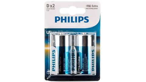 ⁨Battery LR20 / D 1,5V ULTRA ALKALINE LR20E2B/10 /blister 2pcs/⁩ at Wasserman.eu