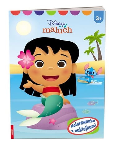Disney Maluch. Kolorowanka z naklejkami w sklepie Wasserman.eu
