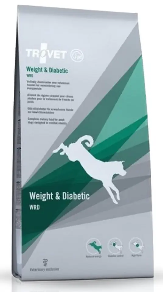⁨Trovet WRD Weight & Diabetic dla psa 12,5kg⁩ w sklepie Wasserman.eu