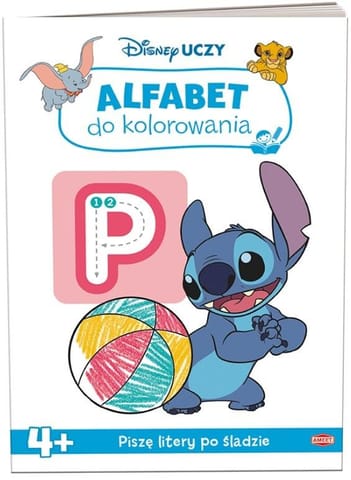 Disney uczy classic. Alfabet do kolorowania w sklepie Wasserman.eu