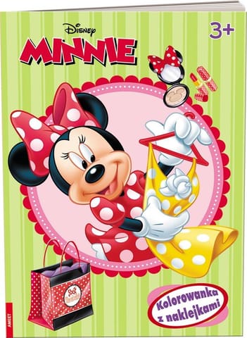 Minnie. Kolorowanka z naklejkami w sklepie Wasserman.eu