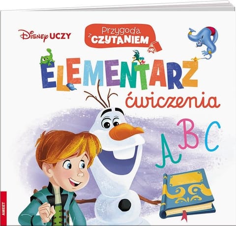 Disney Uczy. Przygoda z czytaniem Elementarz. ćw w sklepie Wasserman.eu