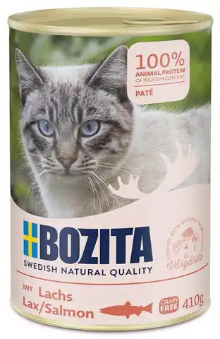 ⁨Bozita 7300330005724 cats moist food 410 g⁩ at Wasserman.eu