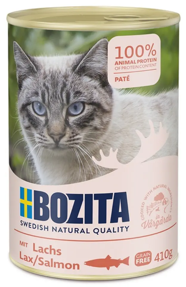 ⁨Bozita 7300330005724 cats moist food 410 g⁩ at Wasserman.eu