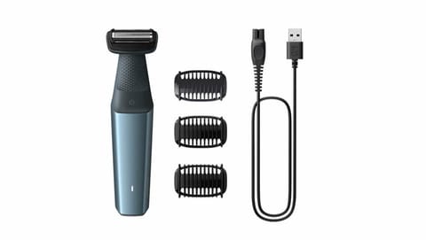 ⁨Philips BG3027/05 body groomer/shaver Black, Blue⁩ at Wasserman.eu