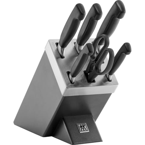 ⁨ZWILLING FOUR STAR 35148-507-0 kitchen knife/cutlery block set 7 pc(s) Grey⁩ at Wasserman.eu