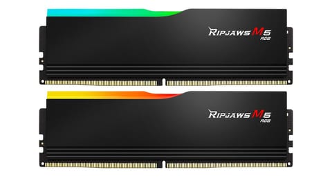 ⁨G.Skill Ripjaws M5 RGB F5-6000J3040F16GX2-RM5RK memory module 32 GB 2 x 16 GB DDR5 6000 MHz⁩ at Wasserman.eu