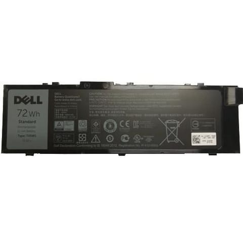 ⁨Dell Battery, 72WHR, 6 Cell⁩ w sklepie Wasserman.eu