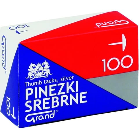 ⁨PINEZKI SREBRNE (100)⁩ w sklepie Wasserman.eu