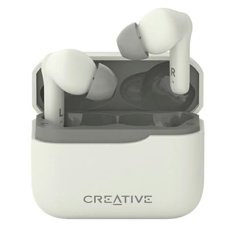 ⁨Creative Słuchawki bezprzewodowe Zen Air Plus kremowy/creme Bluetooth 5.3 ANC⁩ w sklepie Wasserman.eu